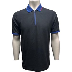 Puma - BMW MMS zip polo - Polo - Manen - Zwart/Blauw/Wit - Maat S