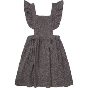Tocoto vintage animal print pinafore dress 4 jaar