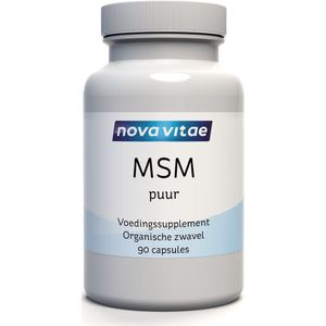 Nova Vitae - MSM - Puur - 90 capsules