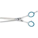 E-Kwip CT - Effileerschaar - Zilver - 5,5 inch - Hoogwaardig Japans Staal