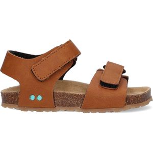 BunniesJR Bas Beach Jongens Sandalen - Bruin - Imitatieleer - Klittenband