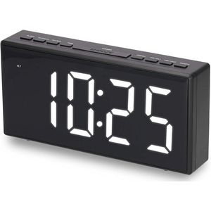 Lexium Wekkerradio Op Netstroom - Klokradio - Wekkerradio - Klokradio Met Wekker - Wekkerradio Dab - Wekker Dab Radio