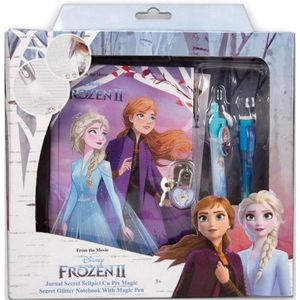 Disney - Frozen - Dagboek met magische pen en stickervel