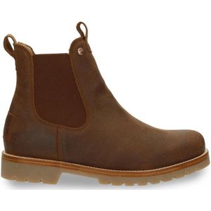 Panama Jack Chelsea Boot Burton Igloo C10 Bark Cognac Lamsvacht Gevoerd