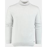 Bos Bright Blue - Dex Rollneck - Coltrui - Grijs - 100% Katoen