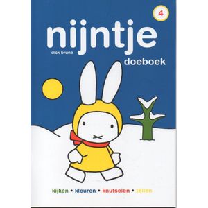 Nijntje - Doeboek 4 - Kleurboek peuter - Kijken, kleuren, knutselen & tellen - Doeboek voor kleine kinderen