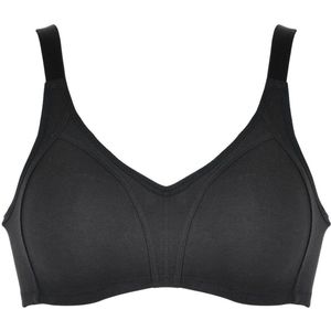 Naturana naadloze soft BH zonder beugels maat 80B zwart