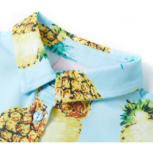 Kinderjurk 116 blauw