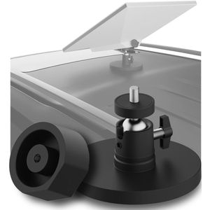 Verstelbare Magnetische Mount voor Starlink Mini van MMOBIEL – Aluminium Bevestiging met Sterke Magneet en Ronde Adapterplaat – Geen Boren Nodig - Voor RV, Auto, Camper, Boot, Raam of Dakraam