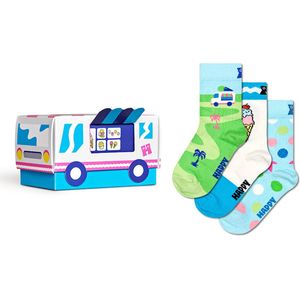 Happy Socks kids giftbox 3P sokken ice cream multi - 22-24
