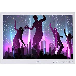 Digitale Fotolijst met Alarmklok en Multimedia Speler - 15 Inch HD Foto- en Videoweergave