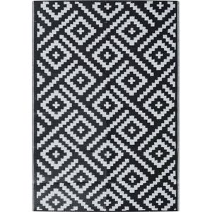 vidaXL-Buitenkleed-160x230-cm-PP-wit-en-zwart
