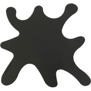 NOOBLU Deco onderlegger SPLASH - Midnight black - 40 x 40 cm