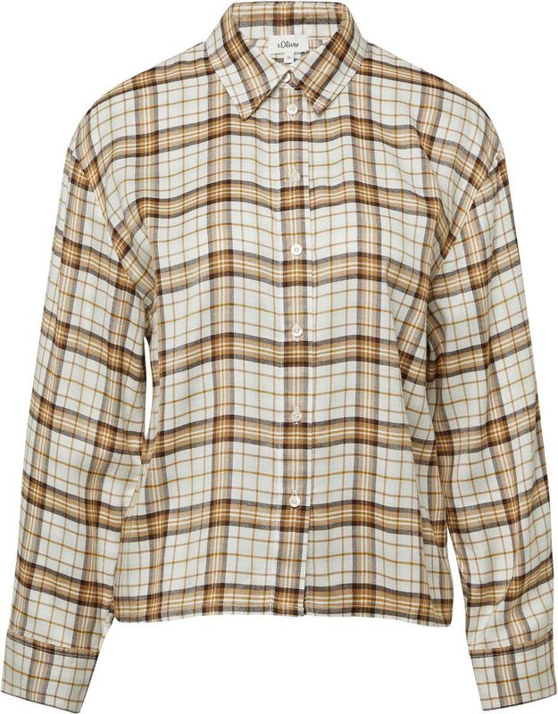 Blouse - Ruitpatroon - Viscoseblend