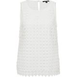 comma - Blousetop - Mouwloos - Kant