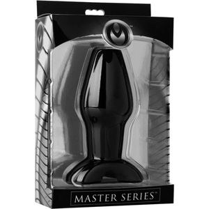 Master Series Invasion Holle Siliconen Buttplug - large