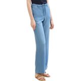 TOM TAILOR - Wide Legbroek - Clean Mid Stone Blue Denim - 32W / 30L