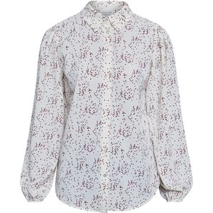 SISTERS POINT Blouse 'EBBEY'  bourgogne / wit
