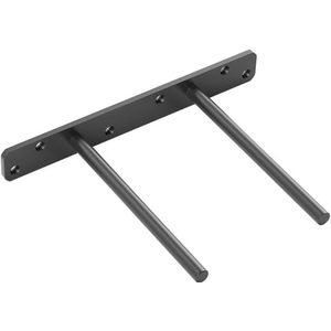 DEANKEJI Double T Shelf Holder Invisible Shelf Bracket with 6 Sets of Stretch Screws Shelf Holder is Suitable for Wall Mounting in Kitchen or Living Room