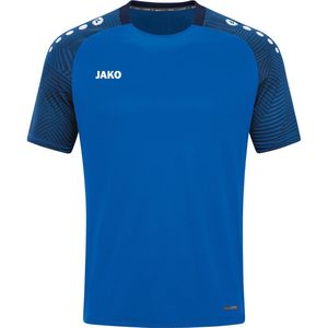 Jako - T-shirt Performance - Blauwe Voetbalshirt Heren-XL