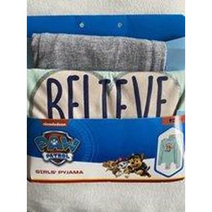 Kinderpyjama | Pow Patrol voor Meisjes | Maat 92-98