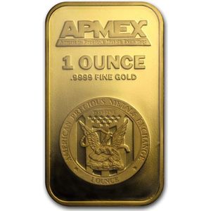 Exclusieve USA APMEX 1 Ounce Troy Replica | Bar Bullion Gouden Souvenir Munt | Coin Collection 1 OZ