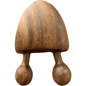 Massageapparaat - Houten Hoofdhuid en Gezichts Massageapparaat - Natuurlijke Gezondheidszorg Benodigdheden - voor Relaxatie, Reizen, Hoofdspa en Meditatie