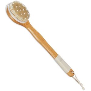 Doodadeals® Bad Borstel met Noppen – Lange Steel voor Gemakkelijk Bereik - Rug Scrubber - Rugborstel - Doucheborstel - Badborstel - Scrub Rug - Scrub Borstel