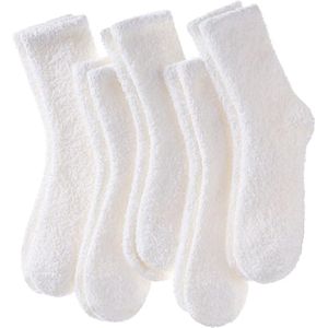 Daity 5 Paar - Sokken - Damessokken - Kuitsokken - Vloersokken - Katoenen sokken - Compressiesokken - One Size