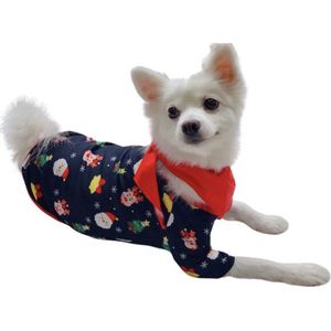 EazyPeezy Pyjama in kerstthema voor het hele gezin - Kerstpyjama voor volwassenen, kinderen en honden - M