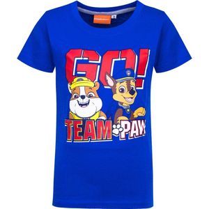 Paw Patrol Nickelodeon T-shirt Marshall en Rubble. Maat 92 cm / 2 jaar