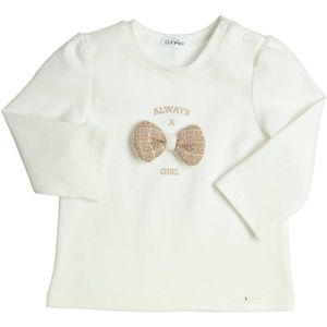 Gymp - Longsleeve Aerodoux Always A Girl - Off White - maat 80