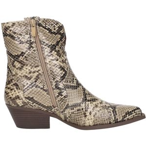 Sub55 - Enkellaarsjes Hak - Beige