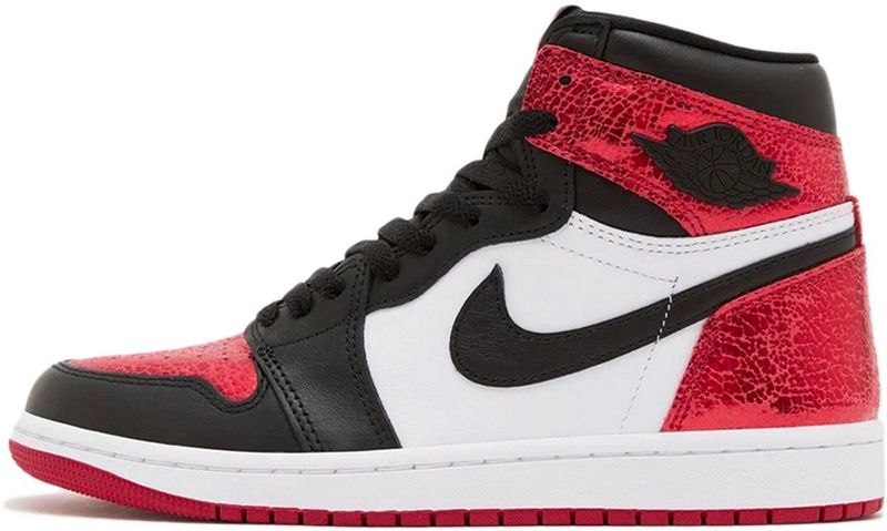 Jordan - Air Jordan 1 High OG - Sneakers - Rood - Leer
