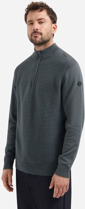 Trui met ribstructuur