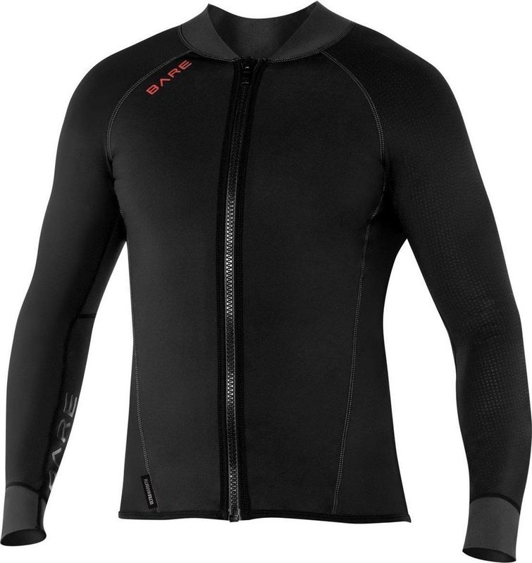 Bare Exowear Rashguard Met Lange Mouwen En Volledige Ritssluiting