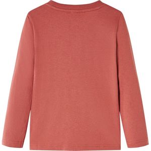 Kindershirt lange mouwen - Henna - Maat 140