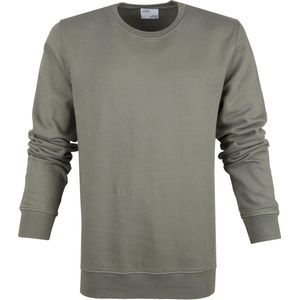Colorful Standard - Sweater Organic Olive - Heren - Maat M - Regular-fit