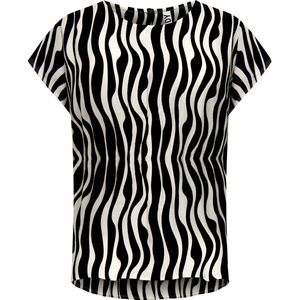 JDY JDYPIPER S/S TOP WVN DIA Dames Top - Maat 44