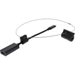 Deltaco HDMI-AR11 Adapter Ring - HDMI 4K naar USB-C - Zwart