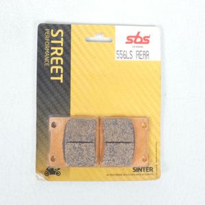 Plaquette de frein SBS pour Moto Suzuki 600 Gsf Bandit S/N 1995 à 2004 AR Neuf