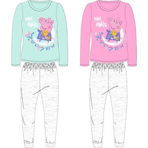 Peppa Pig Pyjamaset Turquoise Katoen Maat 116