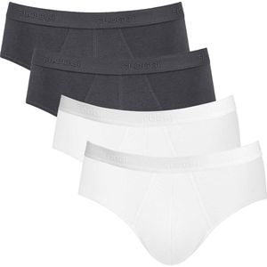 Sloggi - Slip Basic Midi - Verpakking van 4 - Effen - Heren