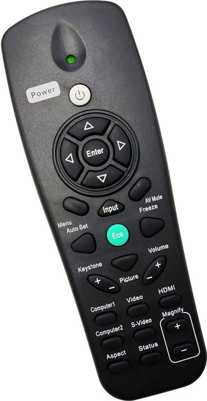 Afstandsbediening geschikt voor de RICOH PJ X3351N beamer, vervangt R102