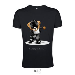 T-Shirt 1-166 Dancing Bear - 3xL