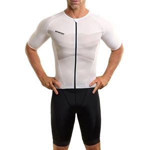 Synergy Pro 2.0 Korte Mouw Triatlonpak Wit L Man