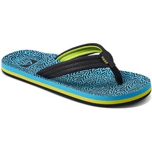 Reef Kids Ahi Kinder Teenslippers Cj4136 - Kleur Blauw - Maat 36