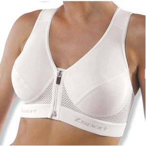 Zsport Evolution - Sportbeha met voorsluiting - 70B - Wit