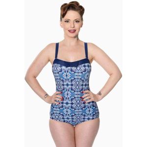Dancing Days Badpak -XS- LUNAR Blauw