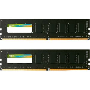 Silicon Power - Desktopgeheugen - DDR4 - 16GB (2x8GB) - 2666MHz - CL19 - UDIMM - SP016GBLFU266B22